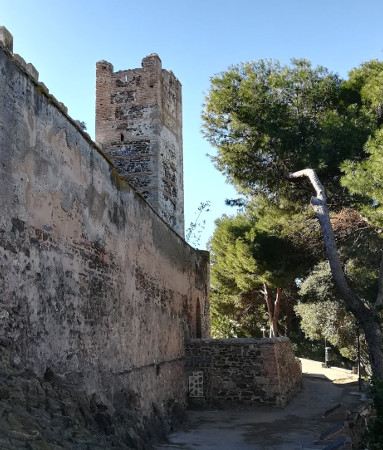 Vista muralla Castillo Sohail