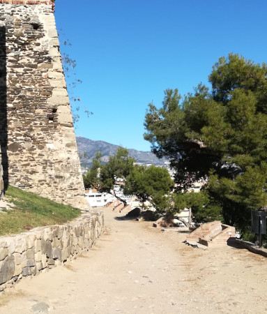 Vista muralla sur Castillo Sohail