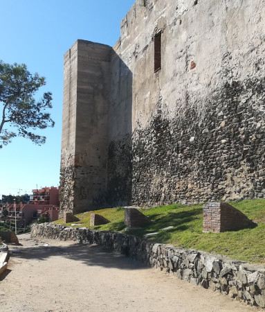 Vista muralla sur Castillo Sohail